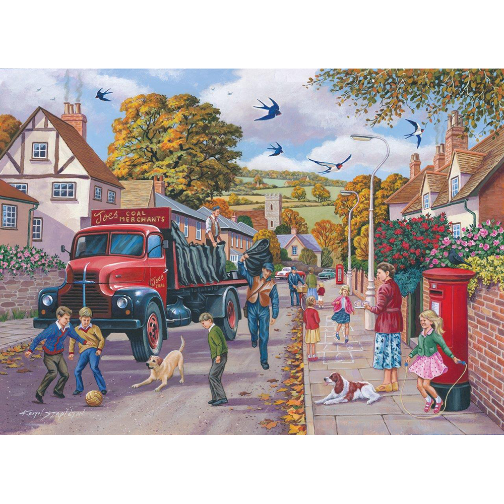 Coalman Delivery - 1000 Piece Jigsaw Puzzle