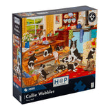 Collie Wobbles - 1000 Piece Jigsaw Puzzle