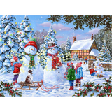 Glow In The Snow - 1000 Piece Jigsaw Puzzle