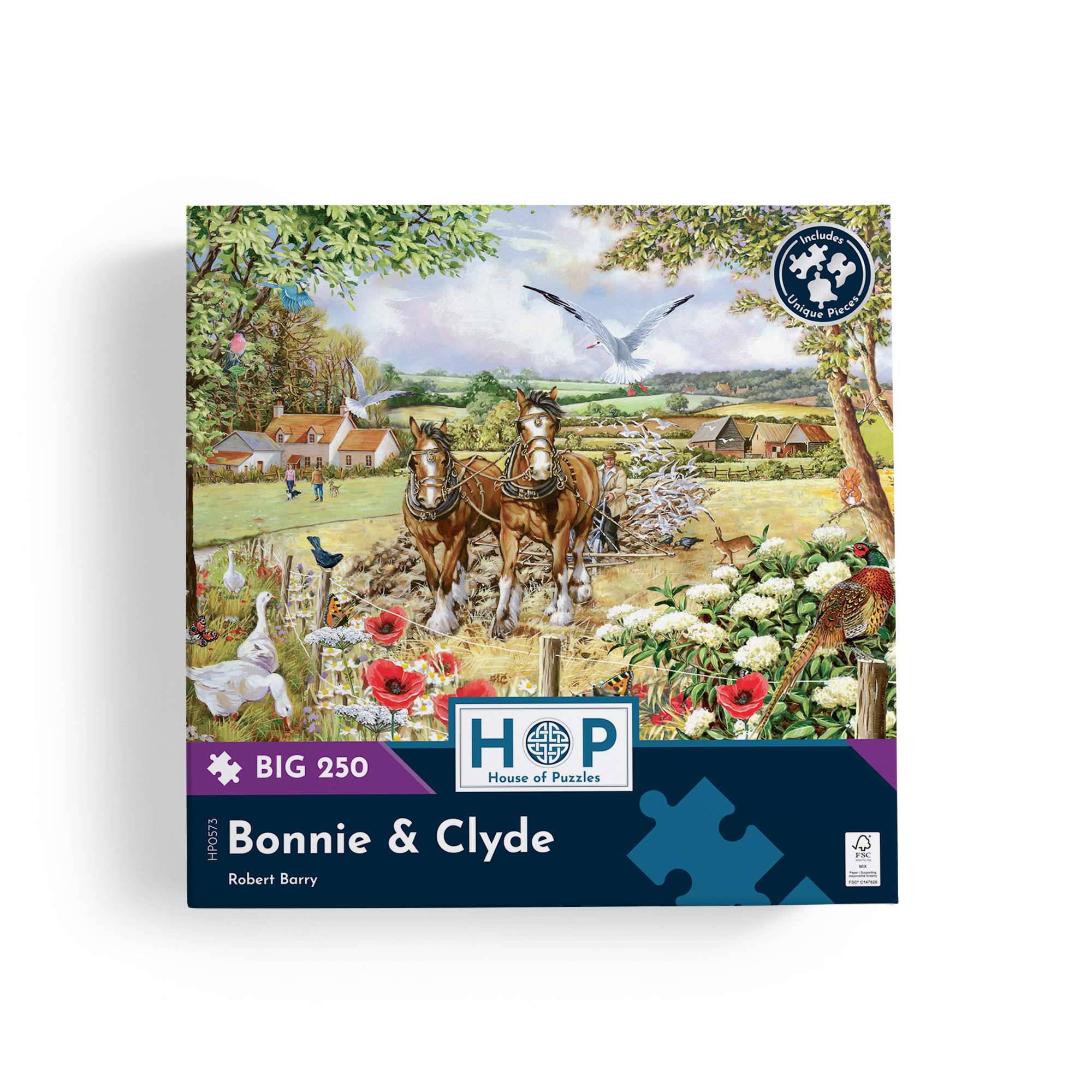 Bonnie & Clyde BIG 250 | Farm Jigsaw | House of Puzzles