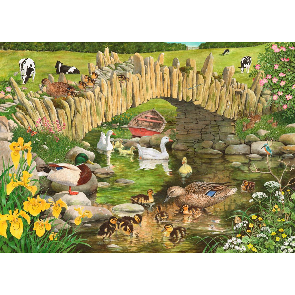 Duck Duck Goose Big 250 Piece House of Puzzles The House of Puzzles