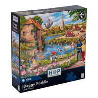 Doggy Paddle - 1000 Piece Jigsaw Puzzle
