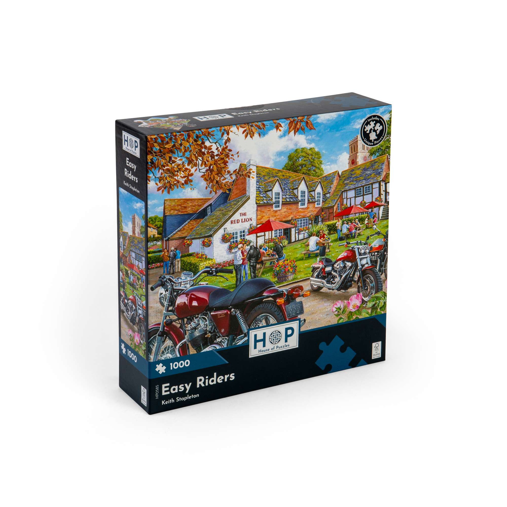 Easy Riders 1000 Piece Puzzle House of Puzzles Premium Jigsaw