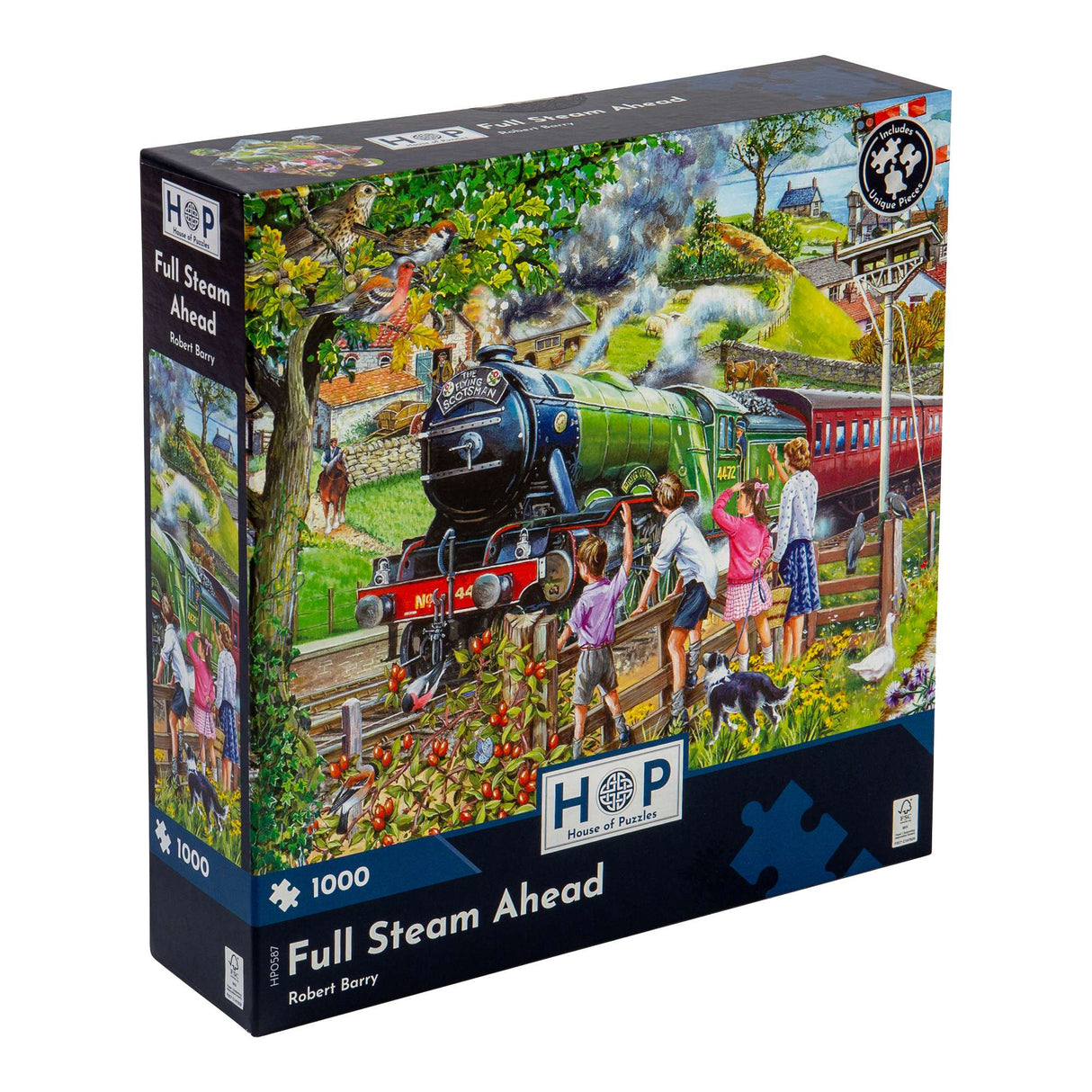 Full Steam Ahead - 1000 Piece Jigsaw Puzzle
