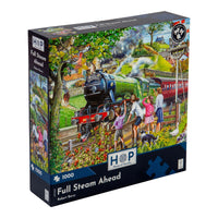 Full Steam Ahead - 1000 Piece Jigsaw Puzzle