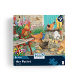 Hen Pecked - 1000 Piece Jigsaw Puzzle