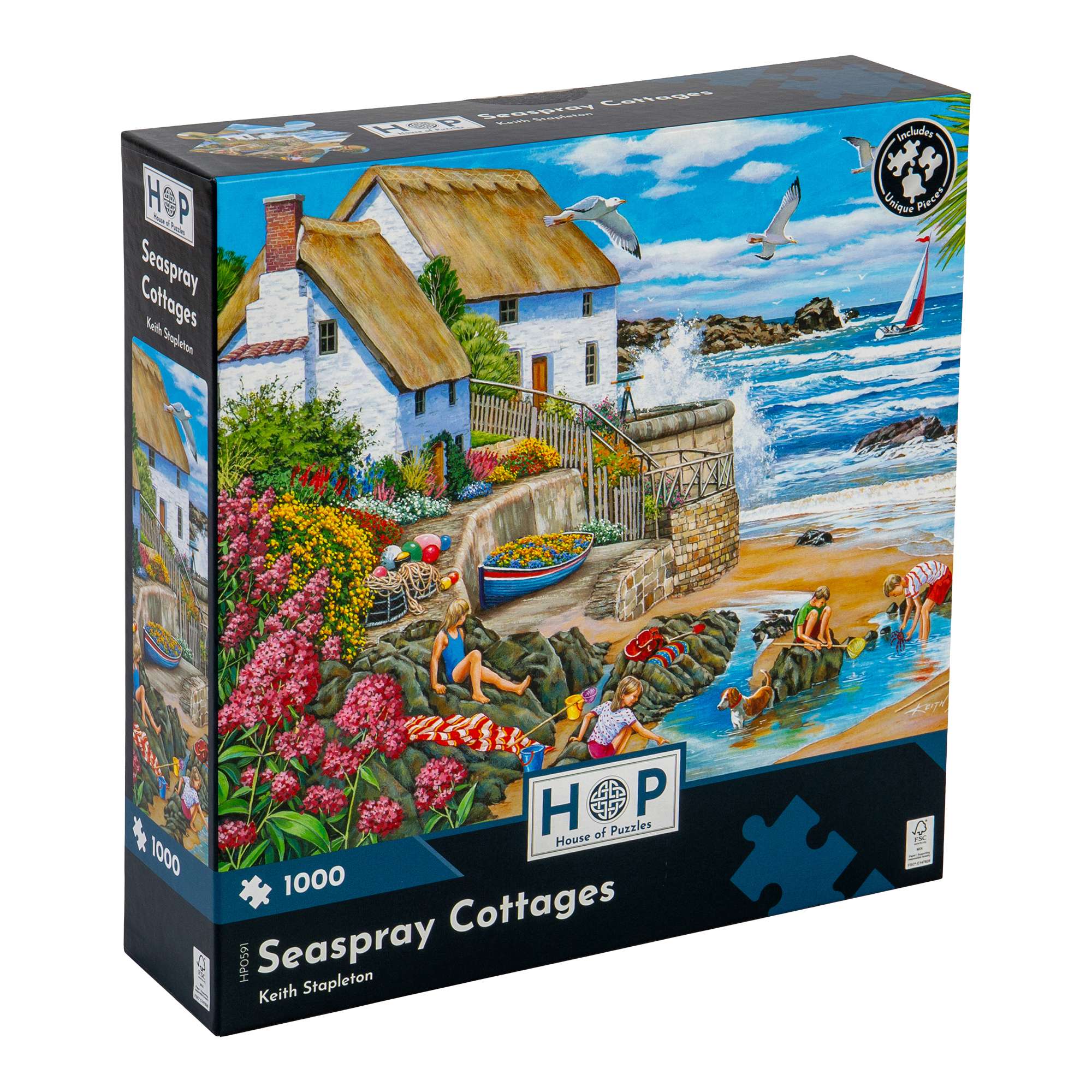 199 Steps Whitby 1000 Piece | Seaside Jigsaw | House of Puzzles