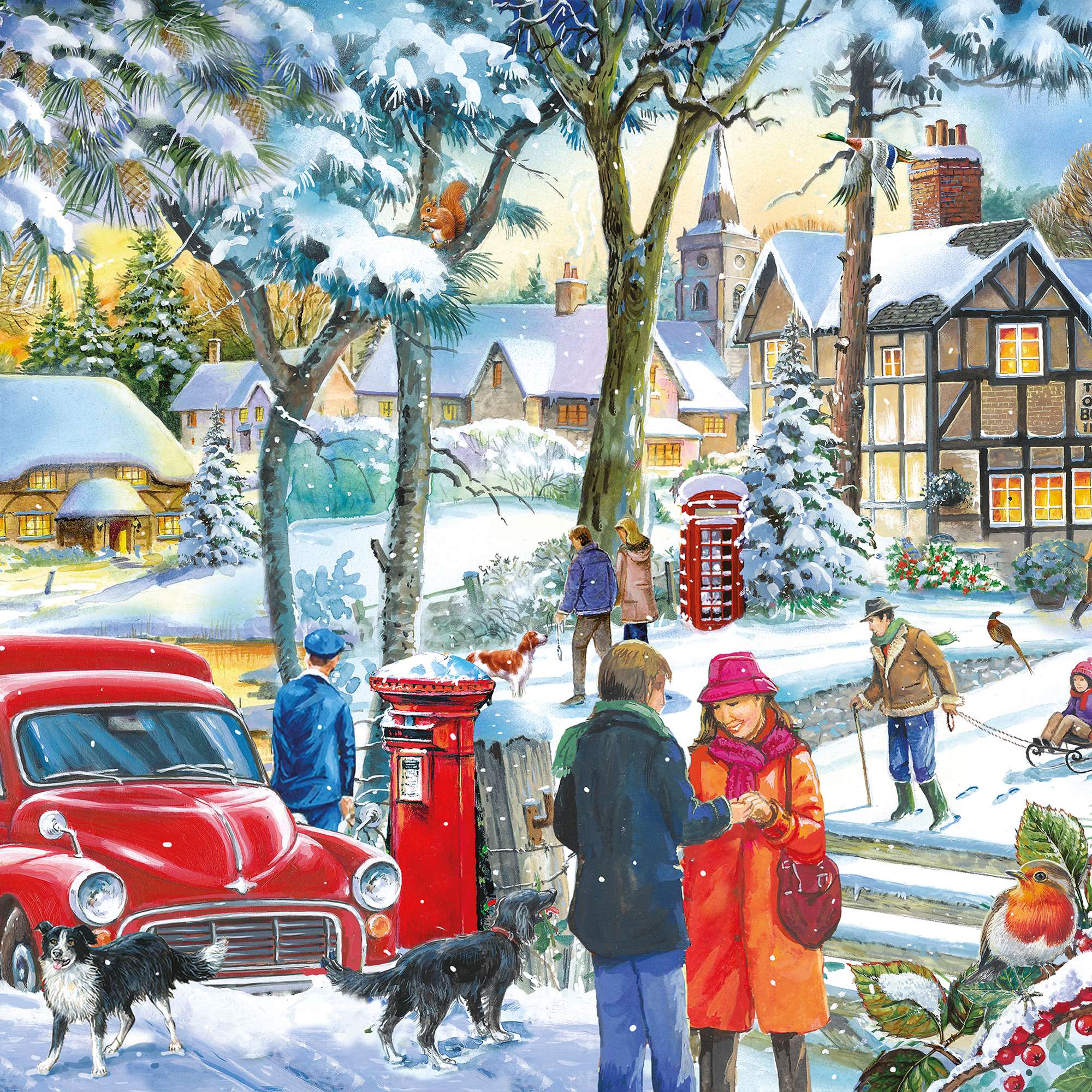 Winter Wishes 1000 Piece | Christmas Jigsaw | House of Puzzles