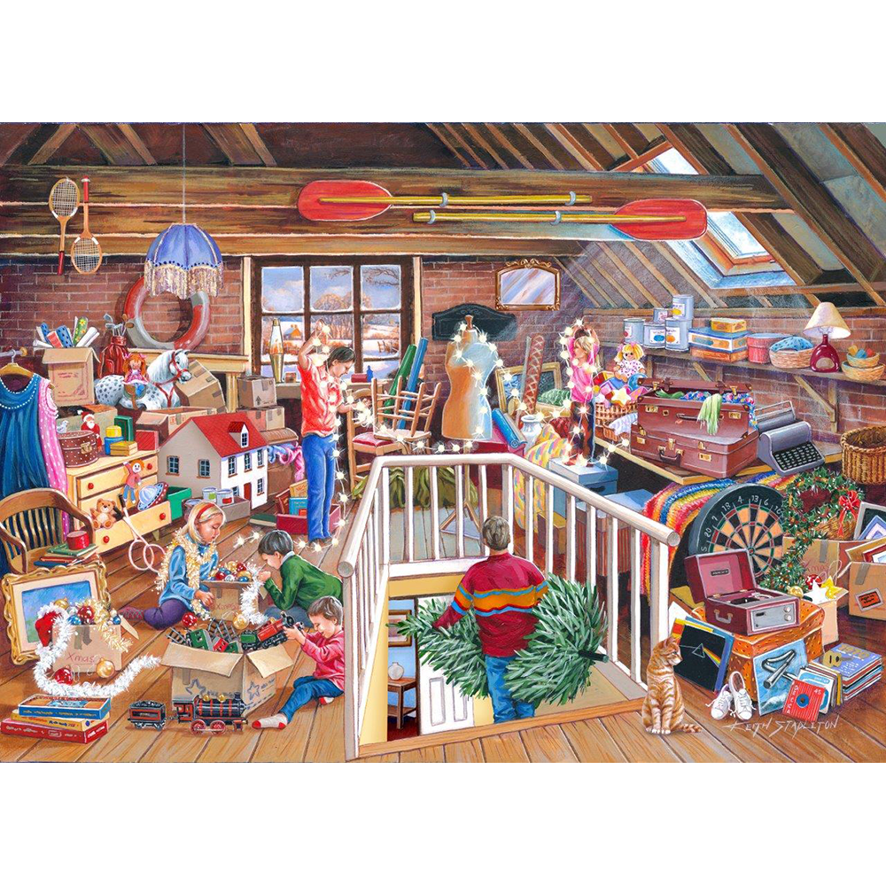 No.22 - Hunt The Baubles - 1000 Piece Jigsaw Puzzle