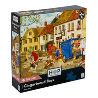 Gingerbread Boys - BIG 500 Piece Jigsaw Puzzle