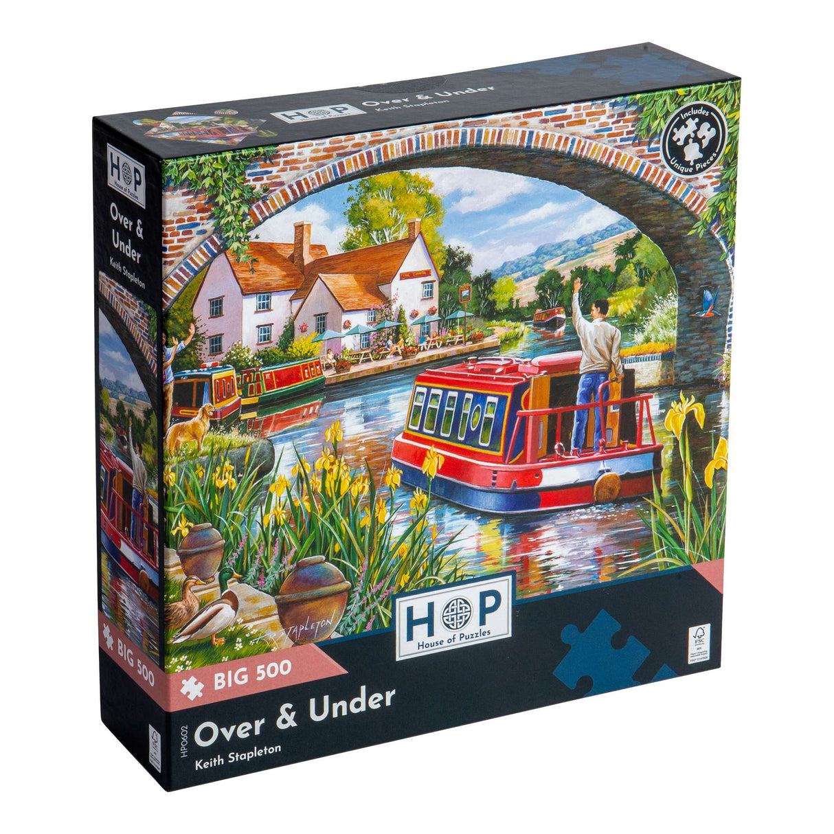 Over & Under - BIG 500 Piece Jigsaw Puzzle