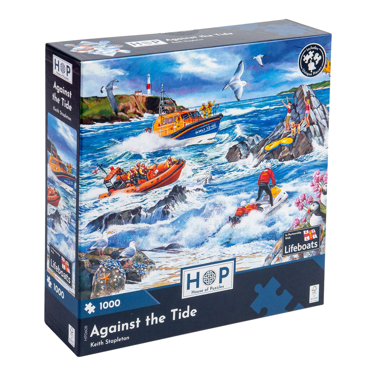 Against The Tide - 1000 Piece Jigsaw Puzzle