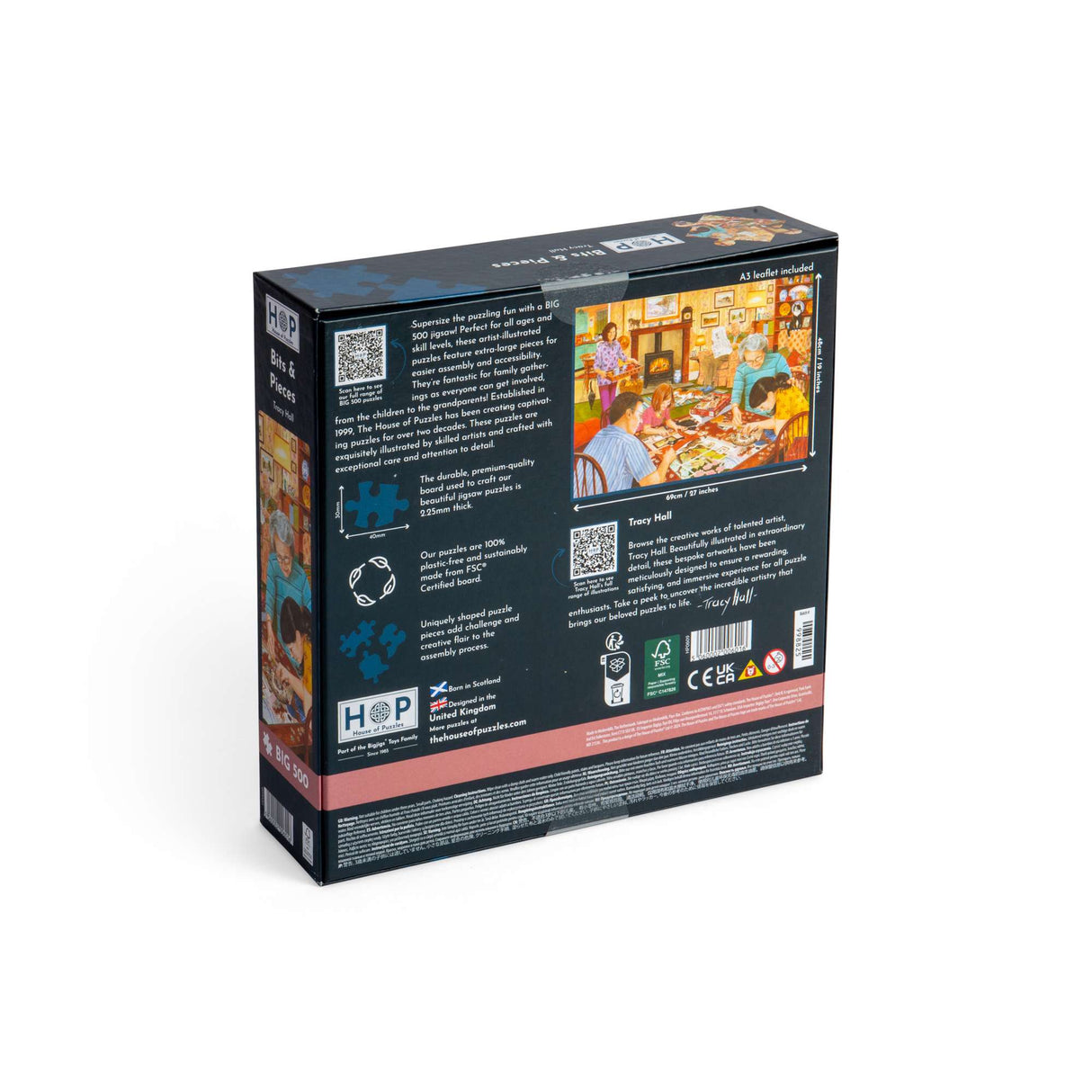 Bits & Pieces - BIG 500 Piece Jigsaw Puzzle