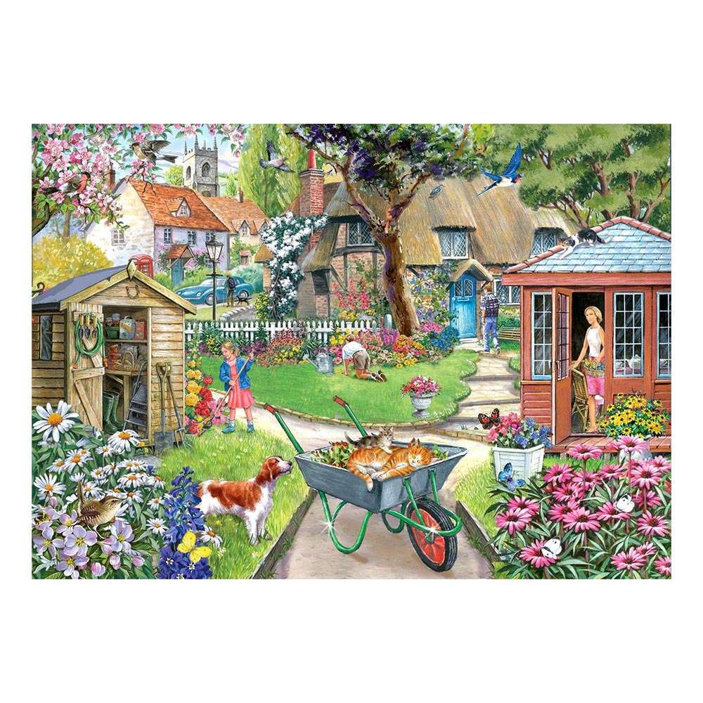 Bloomin' Lovely - BIG 500 Piece Jigsaw Puzzle