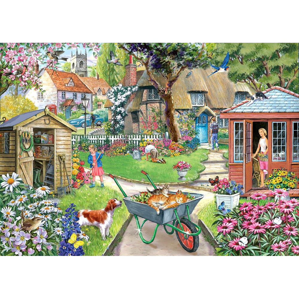 Bloomin' Lovely - BIG 500 Piece Jigsaw Puzzle