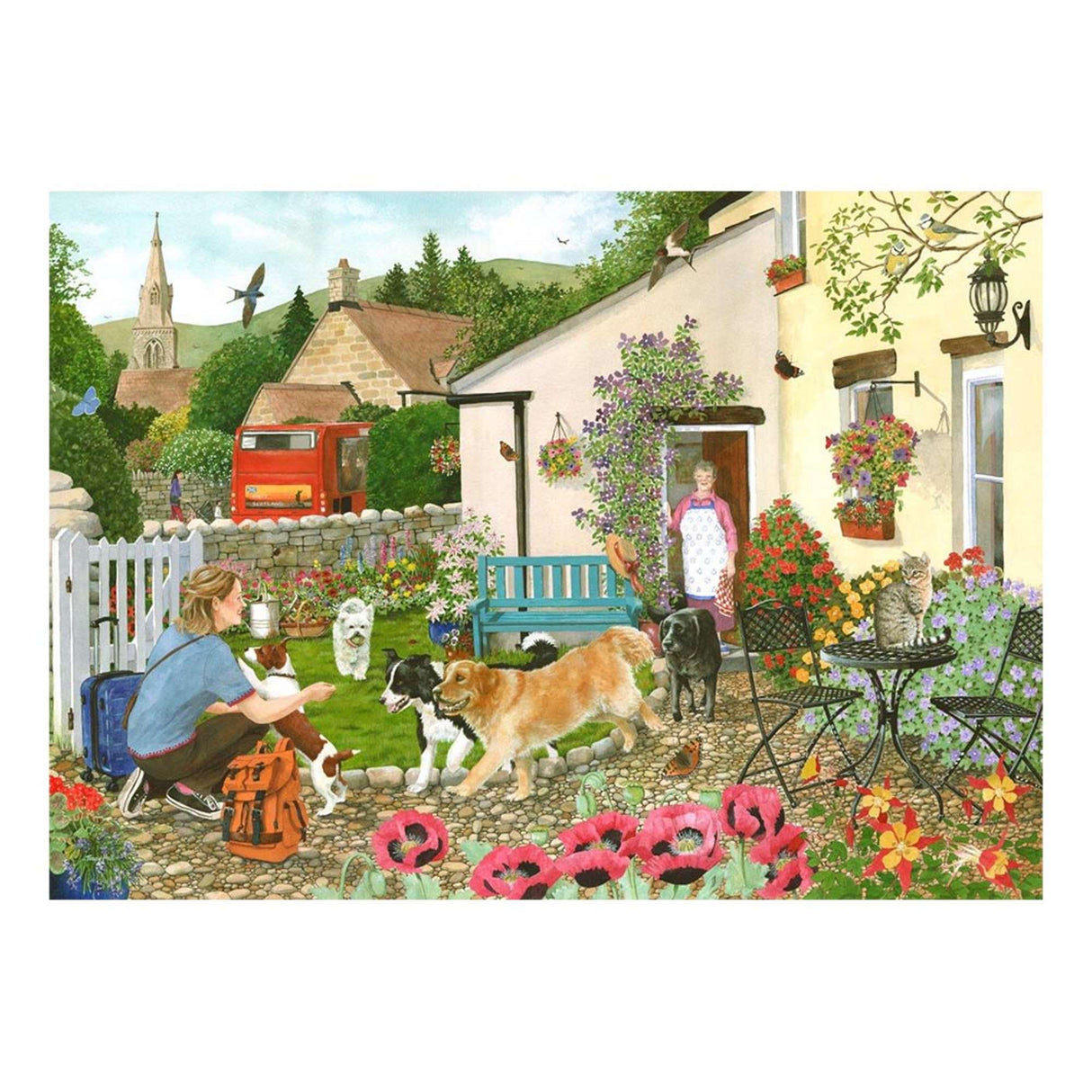 Welcoming Committee - BIG 500 Piece Jigsaw Puzzle