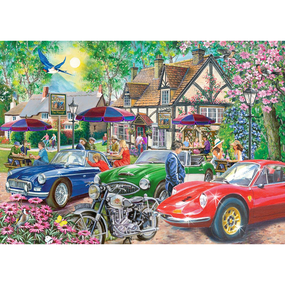 Plough Inn - BIG 500 Piece Jigsaw Puzzle