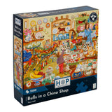 Bulls In A China Shop - 1000 Piece Jigsaw Puzzle