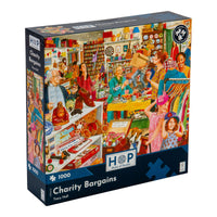 Charity Bargains - 1000 Piece Jigsaw Puzzle