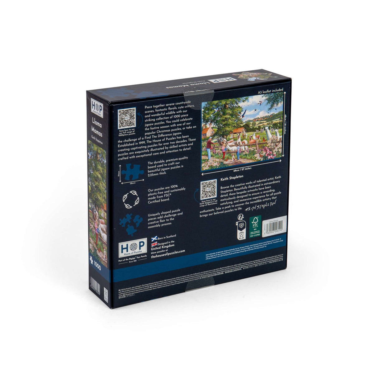 Llama Mamas - 1000 Piece Jigsaw Puzzle