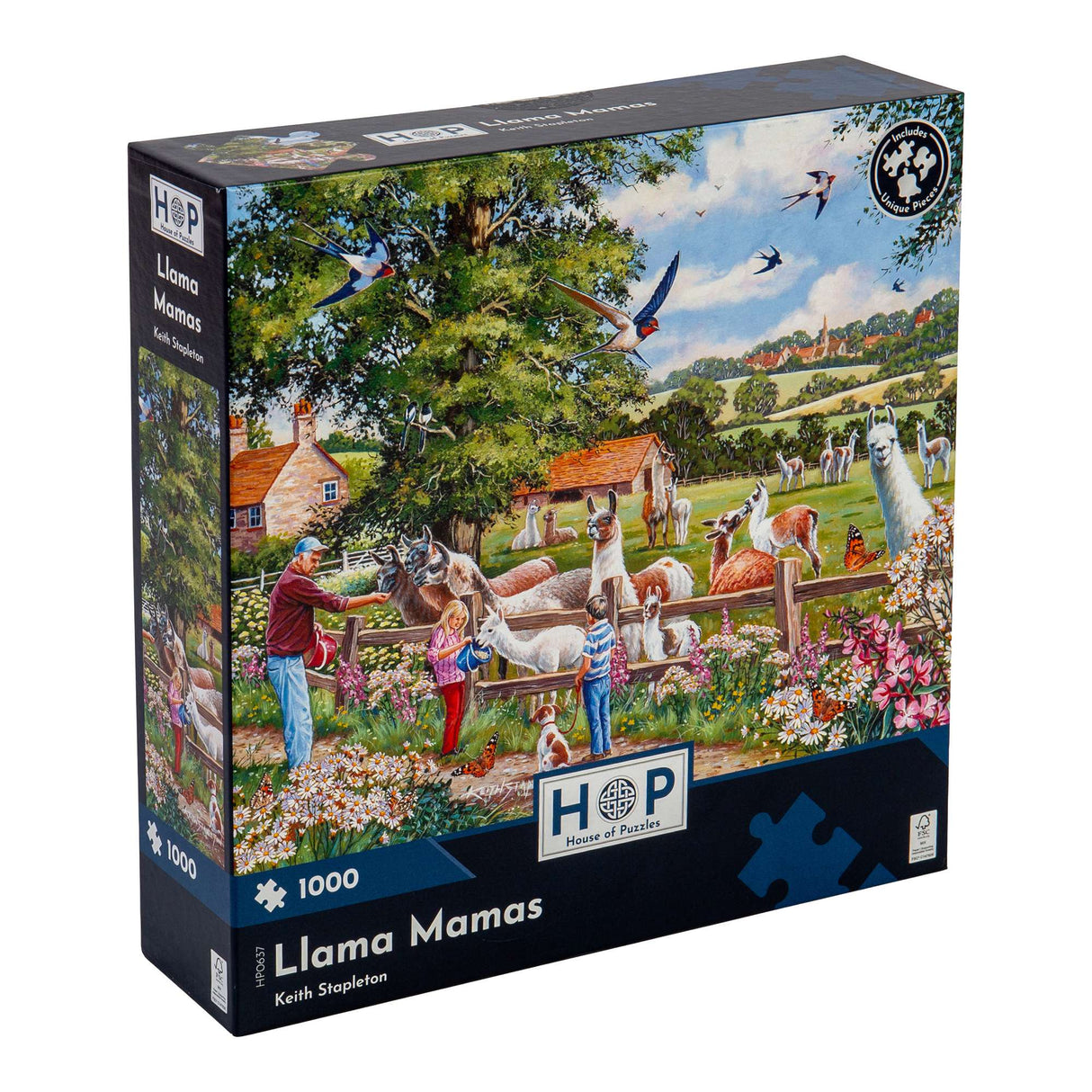 Llama Mamas - 1000 Piece Jigsaw Puzzle