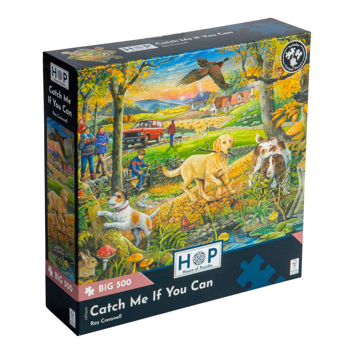 Catch Me If You Can - BIG 500 Piece Jigsaw Puzzle