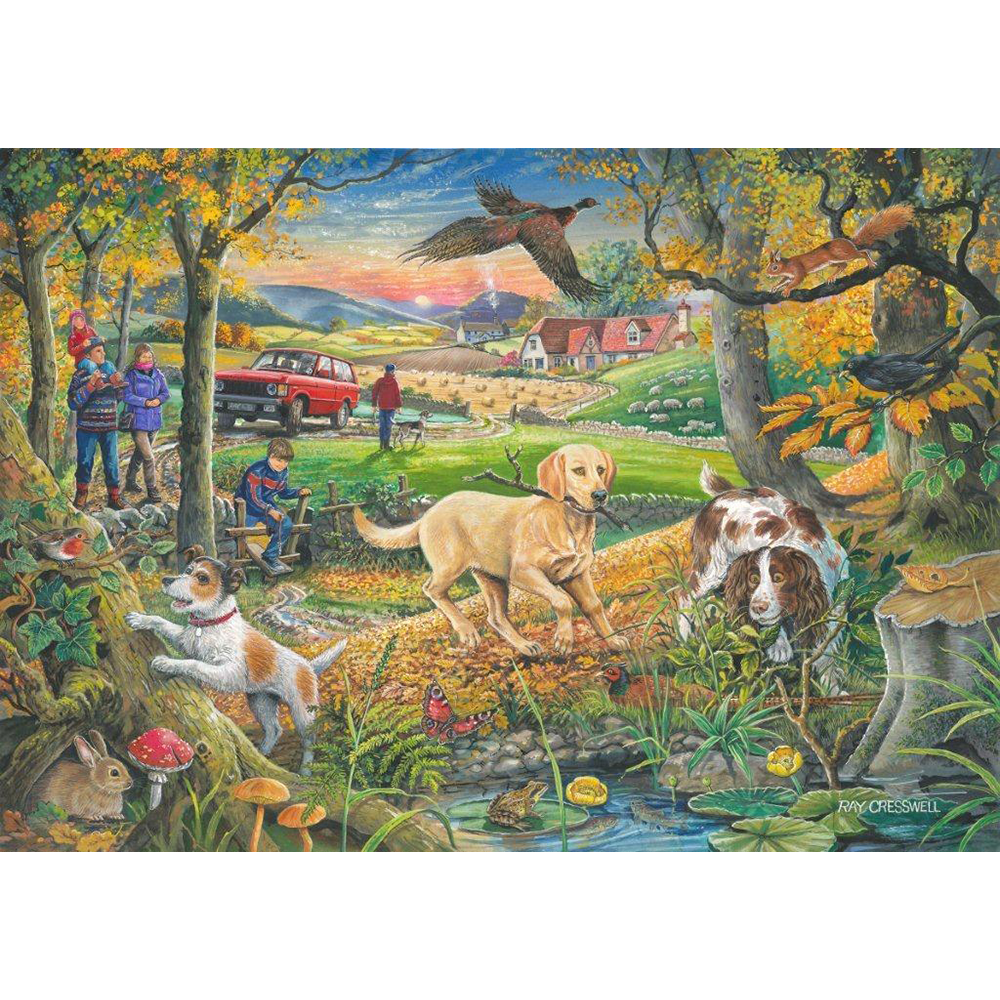 Catch Me If You Can - BIG 500 Piece Jigsaw Puzzle