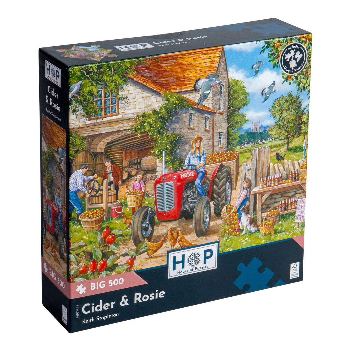 Cider & Rosie - BIG 500 Piece Jigsaw Puzzle