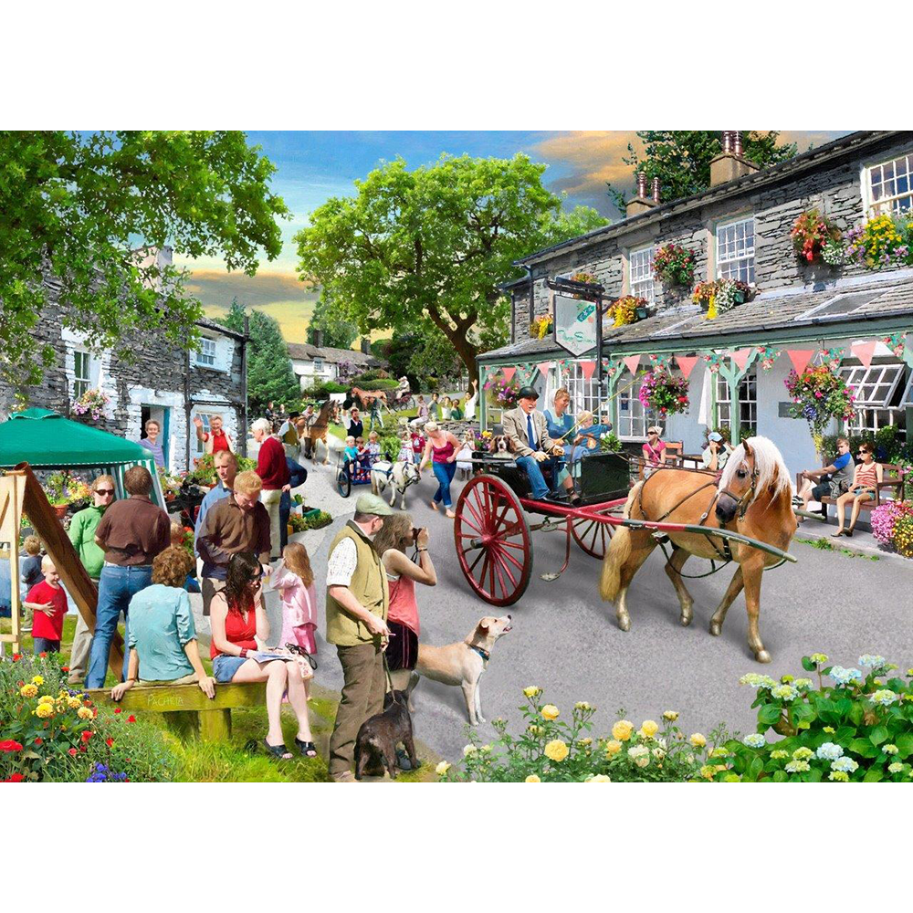 Pony Parade - BIG 500 Piece Jigsaw Puzzle