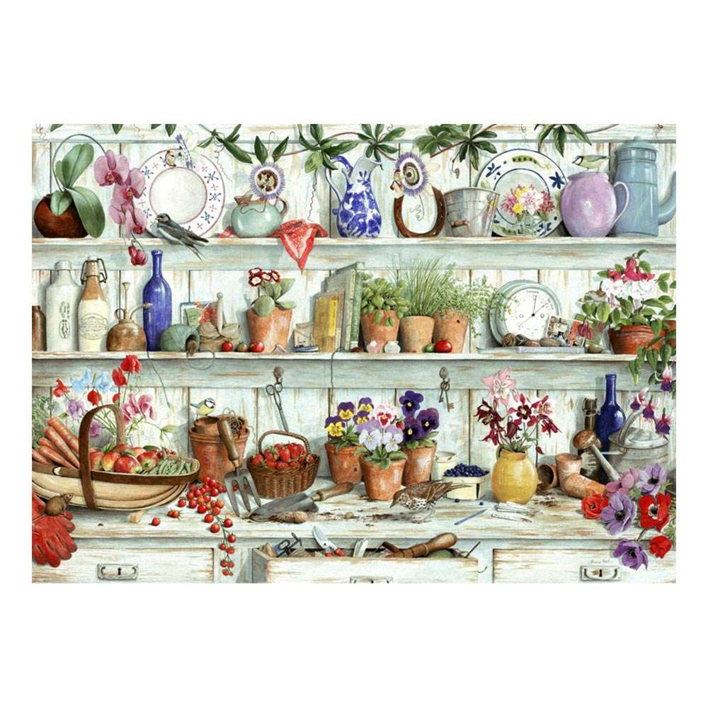 Big 500 Puzzle The Railway Children - Tema Treno - 500 Pezzi Grandi - Fatto In UK