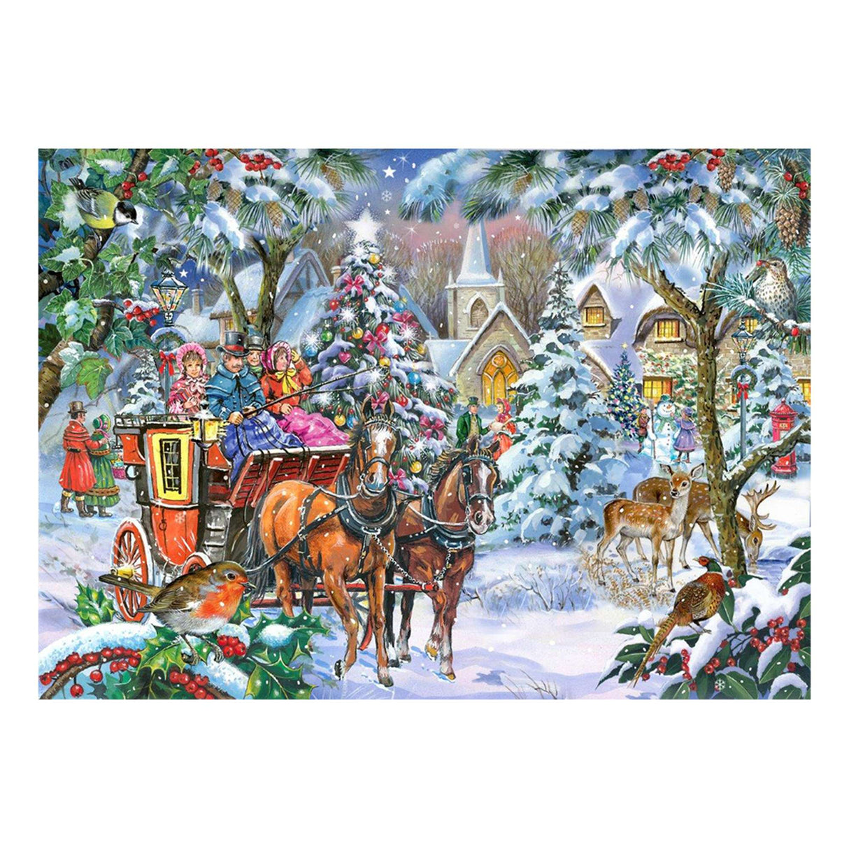 Coach Party - 1000 Piece Jigsaw Puzzle