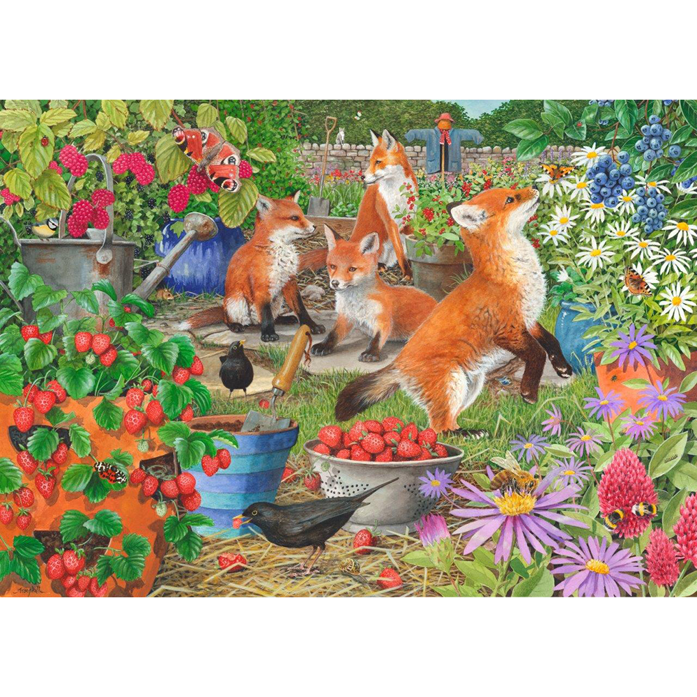 Foxy Ladies - 1000 Piece Jigsaw Puzzle