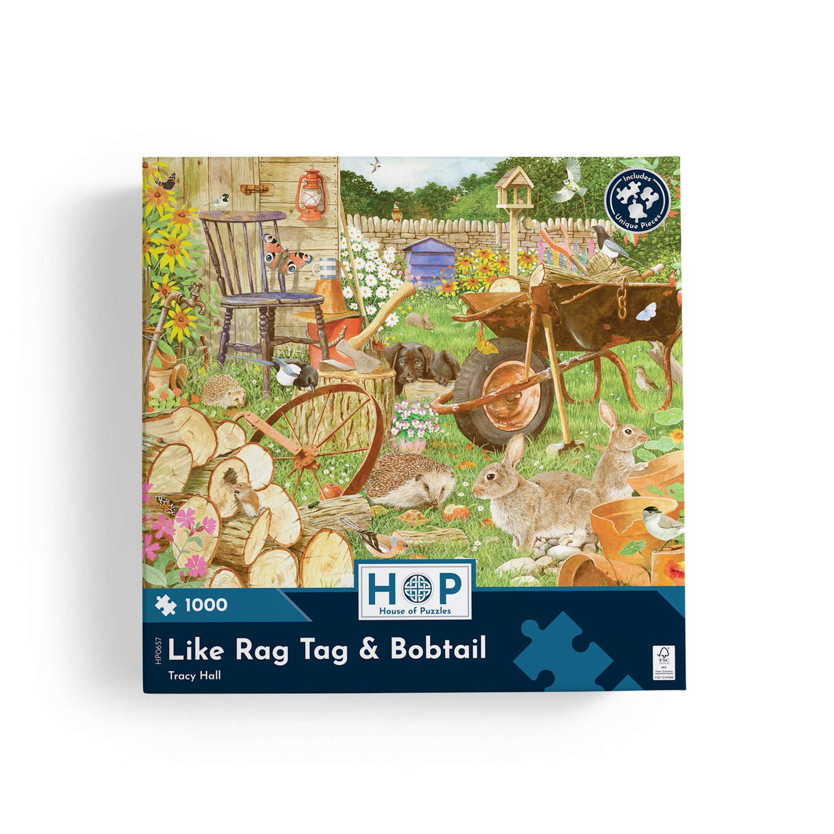 Like Rag Tag and Bobtail - 1000 Piece Jigsaw Puzzle
