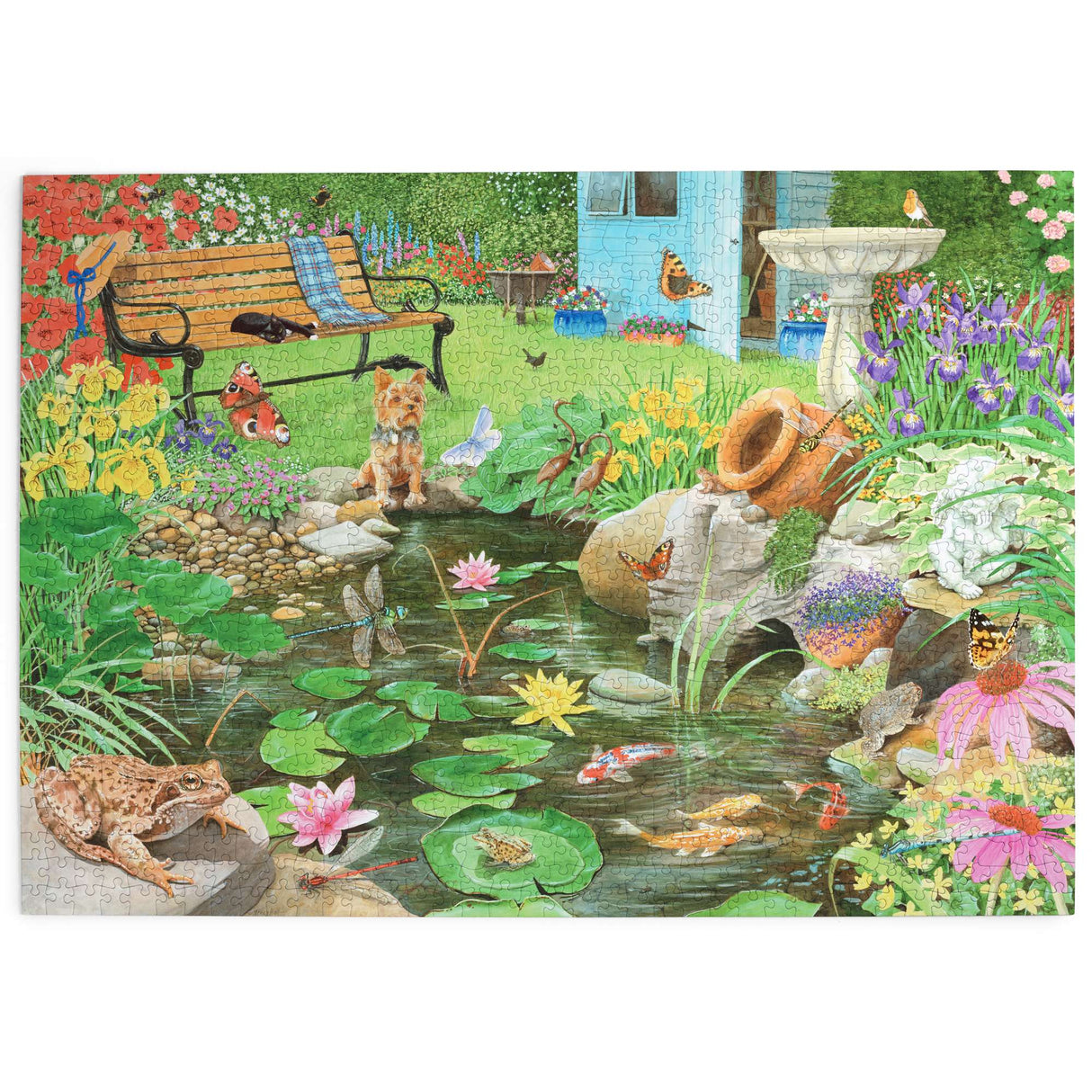 Lily Pond - 1000 Piece Jigsaw Puzzle