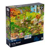 Lily Pond - 1000 Piece Jigsaw Puzzle