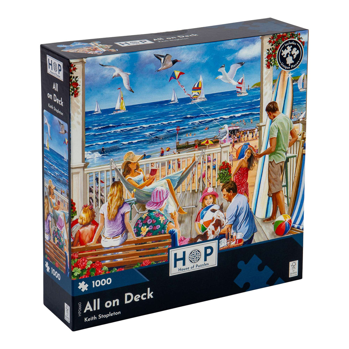 All On Deck - 1000 Piece Jigsaw Puzzle