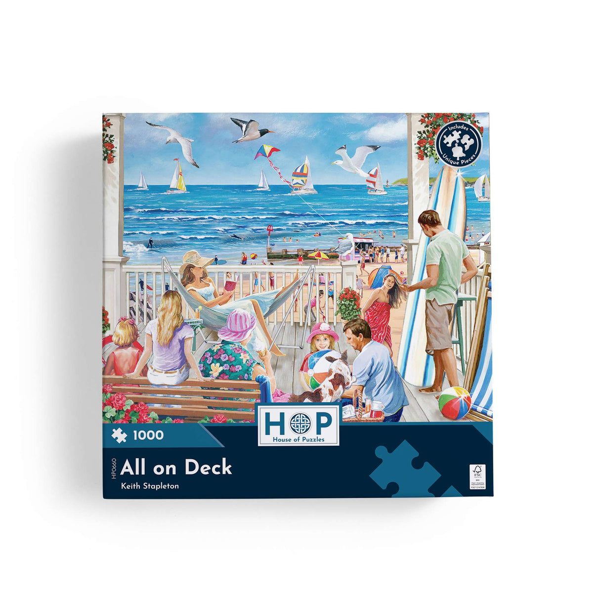 All On Deck - 1000 Piece Jigsaw Puzzle