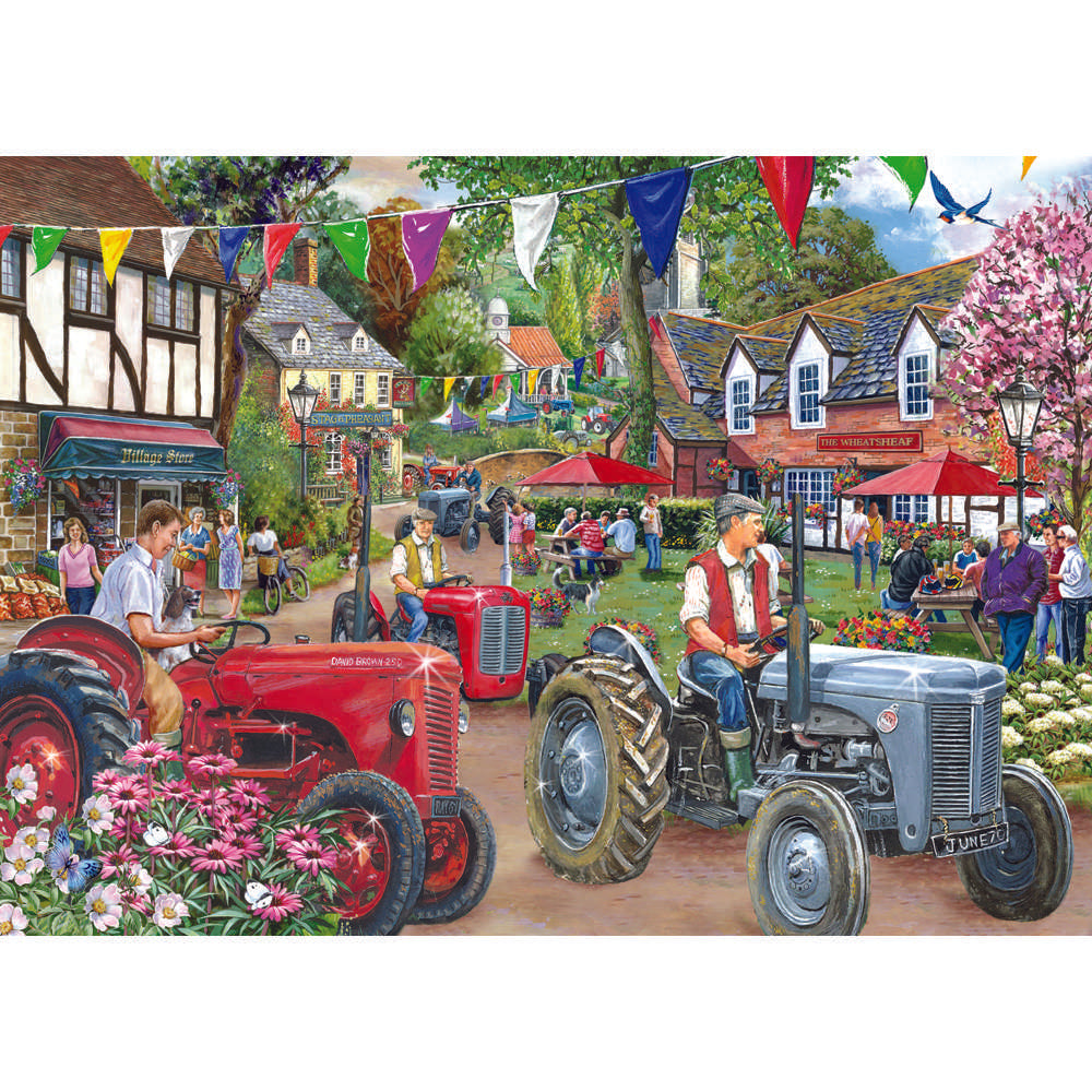 No.27 - Tractor Parade 1000 Piece Puzzle