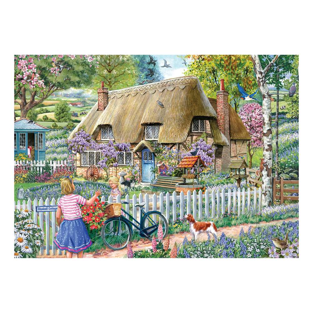 Bluebell Cottage 1000 Piece Puzzle