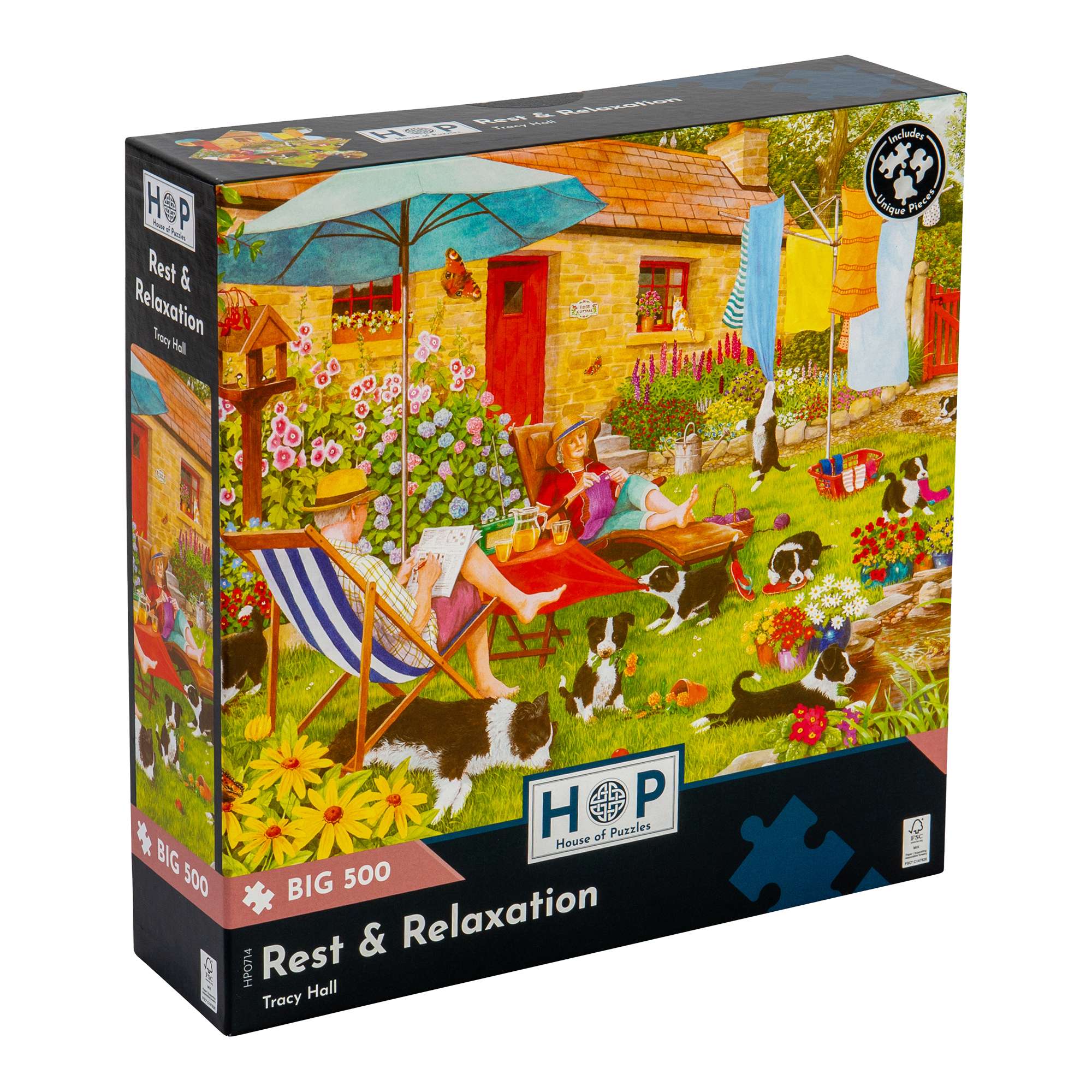 Splashing Around BIG 500 | Garden & Flowers Jigsaw | House of Puzzles