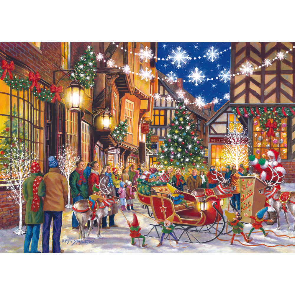 No.20 - Santa Switch On 1000 Piece Puzzle