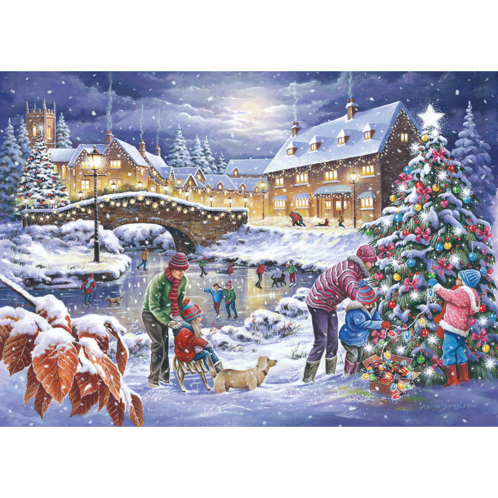 Christmas Is Coming - 2 x BIG 500 Piece