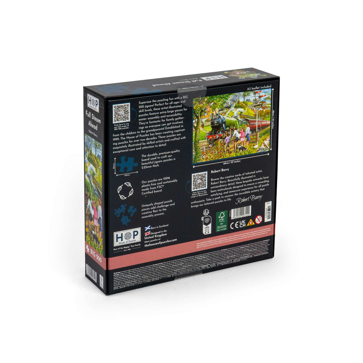 Full Steam Ahead BIG 500 Puzzle