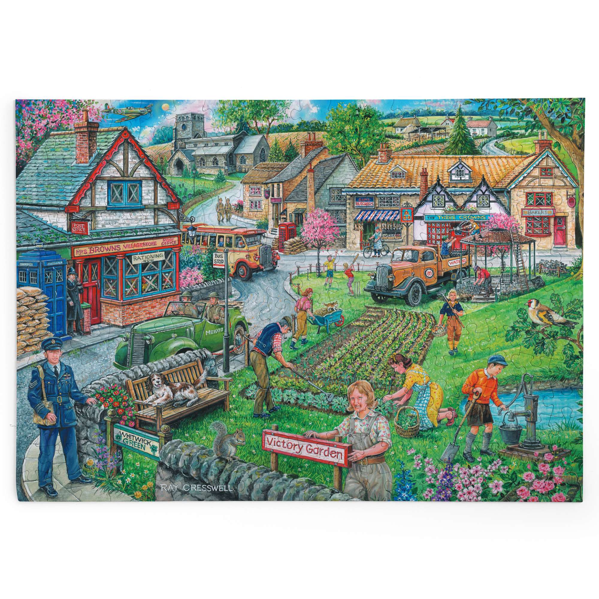 Wartime Green BIG 250 | Garden & Flowers Jigsaw | House of Puzzles