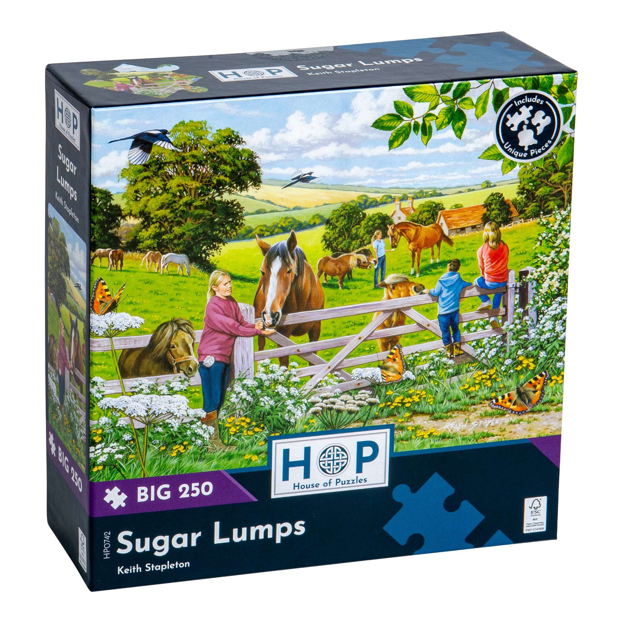 Wartime Green BIG 250 | Garden & Flowers Jigsaw | House of Puzzles