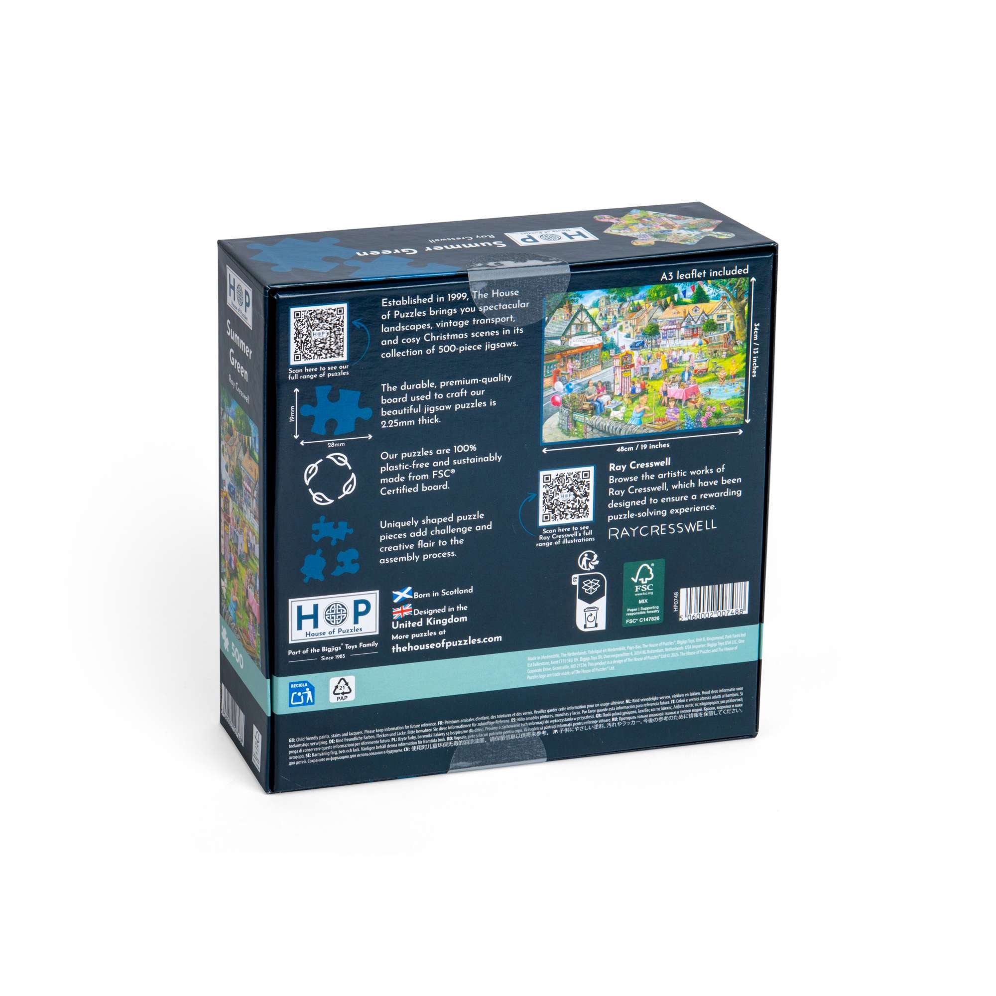 Summer Green 500 Puzzle | Summer Jigsaw | House of Puzzles