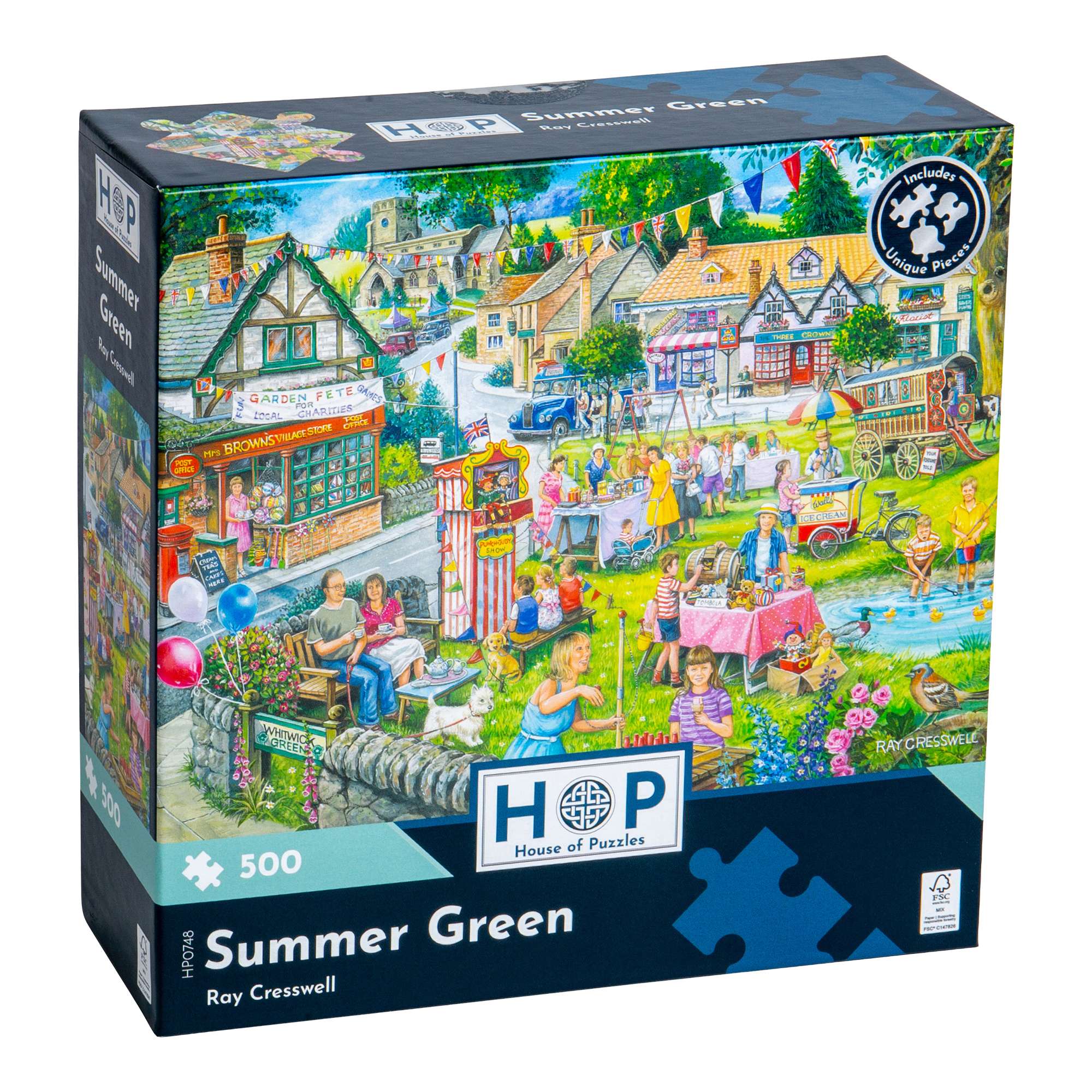 Summer Green 500 Puzzle | Summer Jigsaw | House of Puzzles