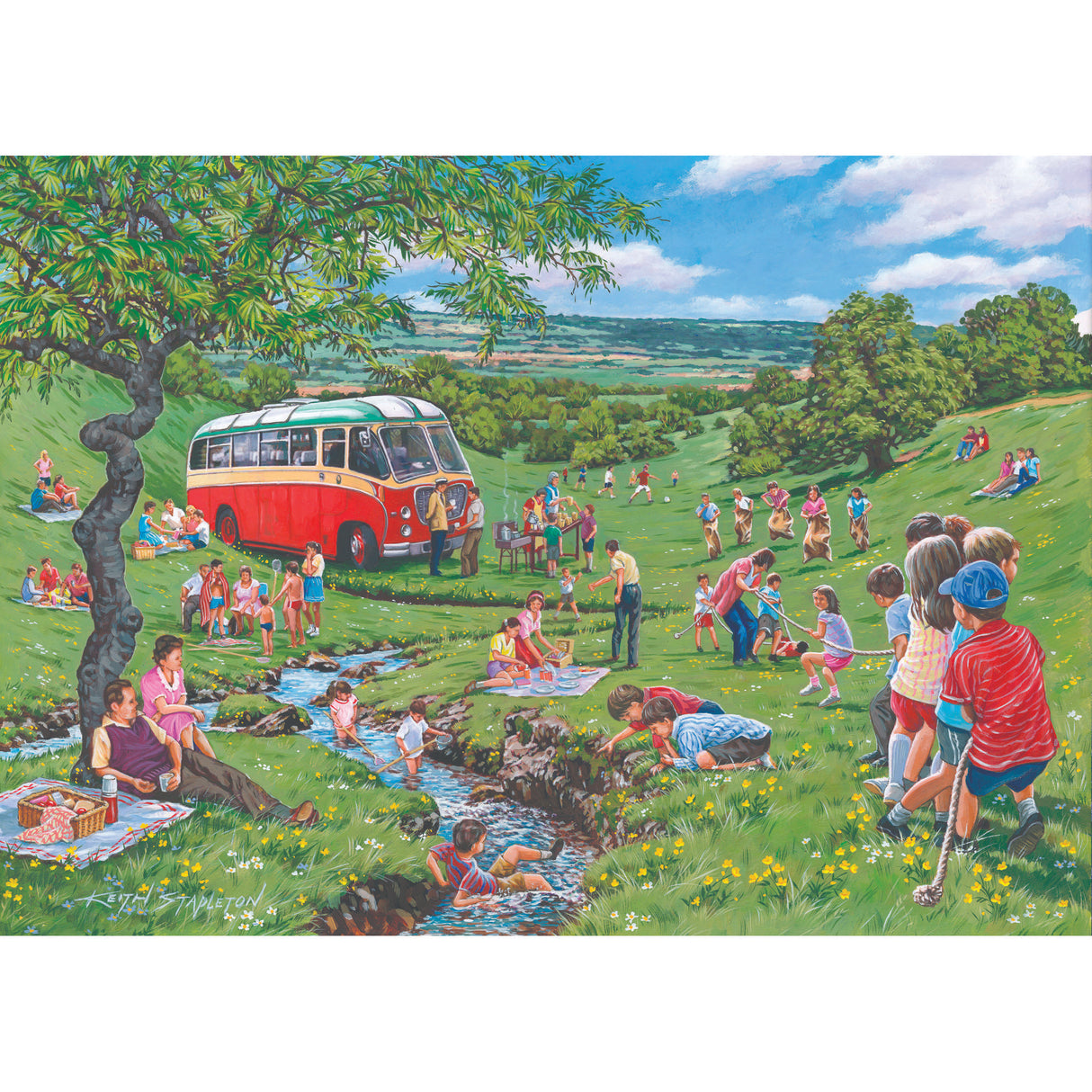 Sunday Picnic 500 Puzzle