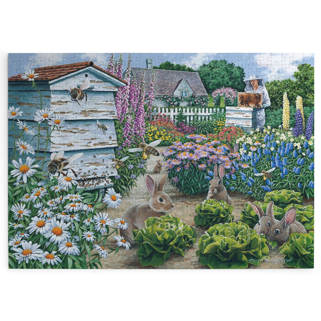 Honey Bunnies 500 Puzzle