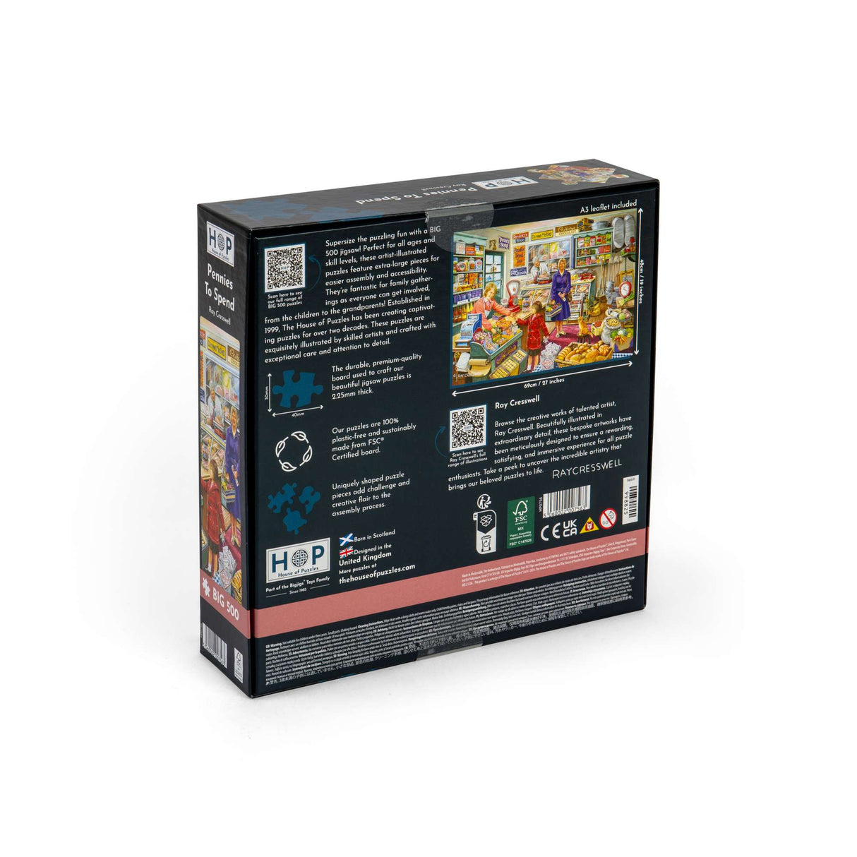 Pennies To Spend BIG 500 Puzzle